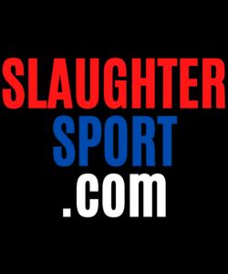 SlaughterSport.com logo on black