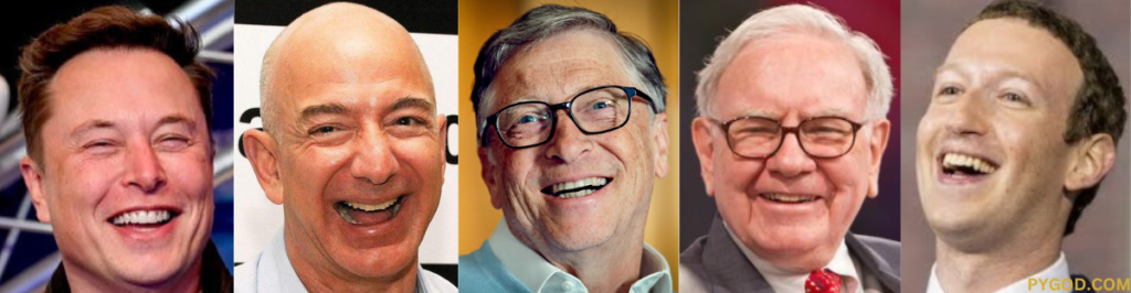 Forbes 400 Billionaire Entrepreneurs. PYGOD.COM