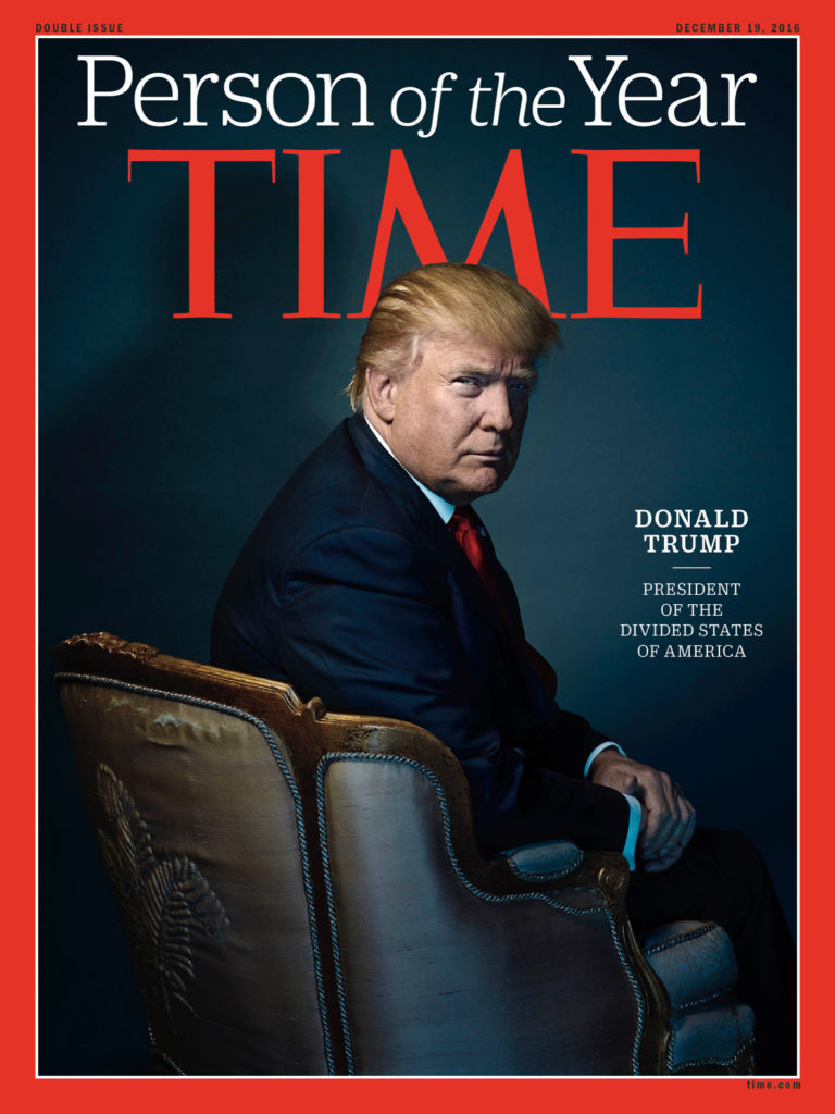 Trump POTUS 45 TIME Person Of The Year 2016. PYGOD.COM