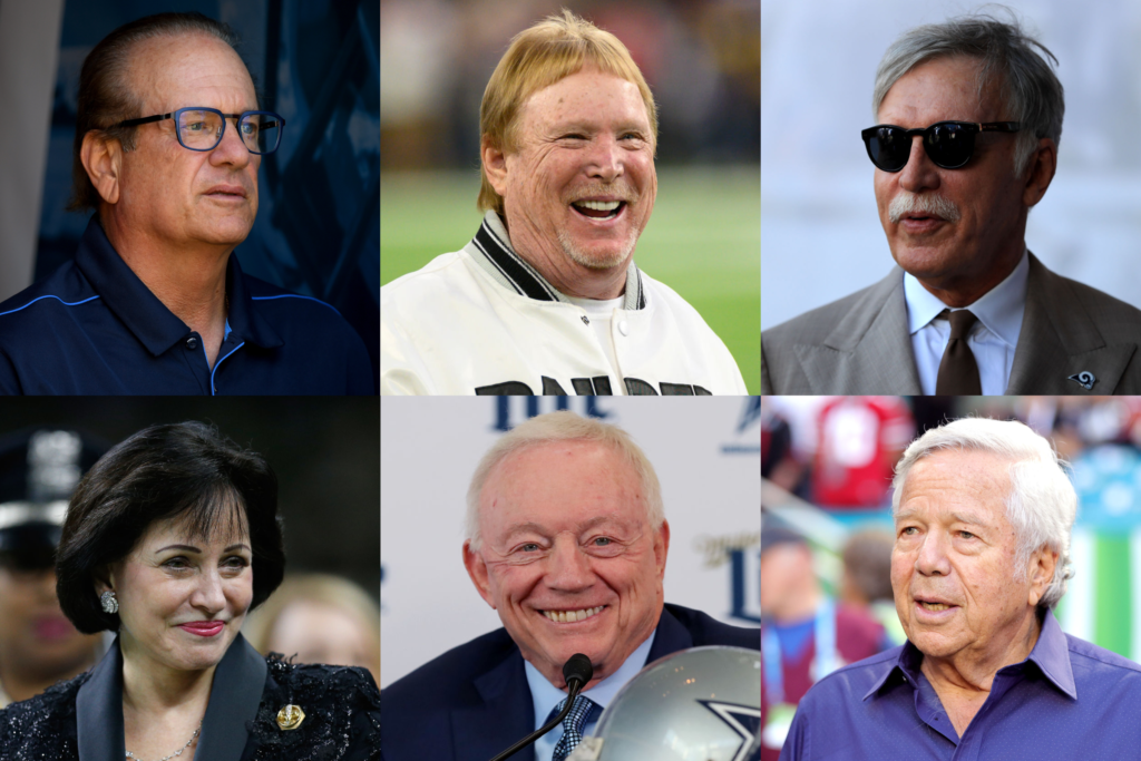 NFL Billionaire team owners are American Royalty. PYGOD.COM
